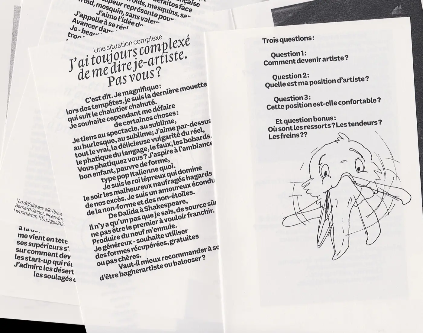 Plus de gens sont artistes que moi albatros — image 10